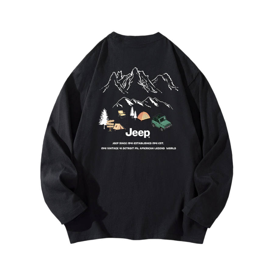 Jeep Jeep Grade School T Shirts Crew Neck Moderate