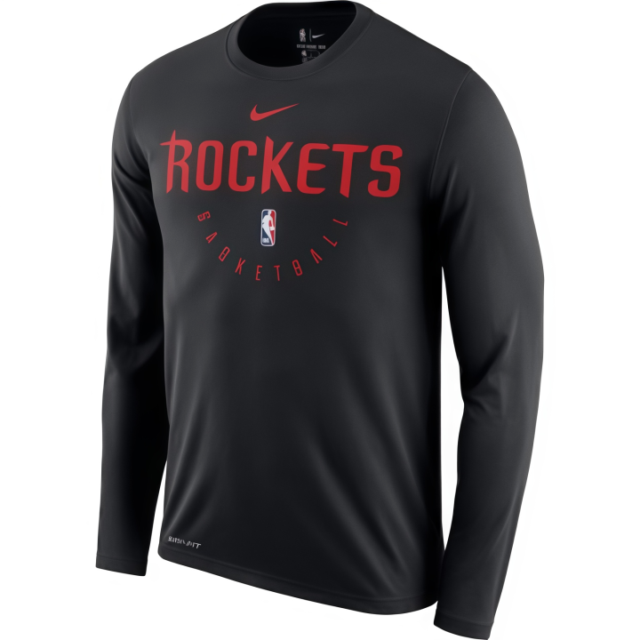 Nike Nike x NBA Houston Rockets T Shirt Black Red Teenagers