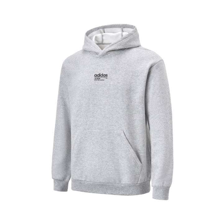 Adidas Adidas Sweatshirts Men's Gray Hooded Moderate