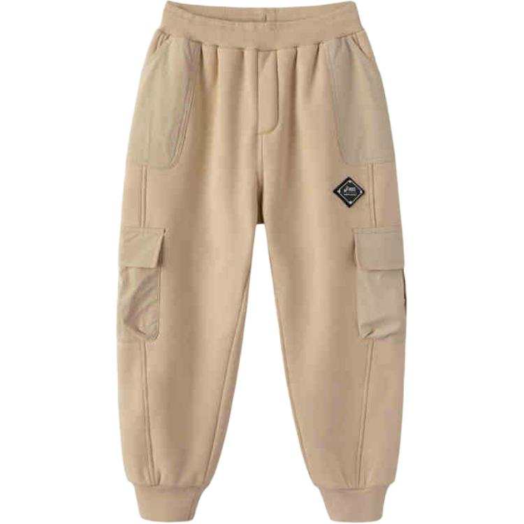 Asics Urban Trendy Knitted Sweatpants Khaki Teenagers