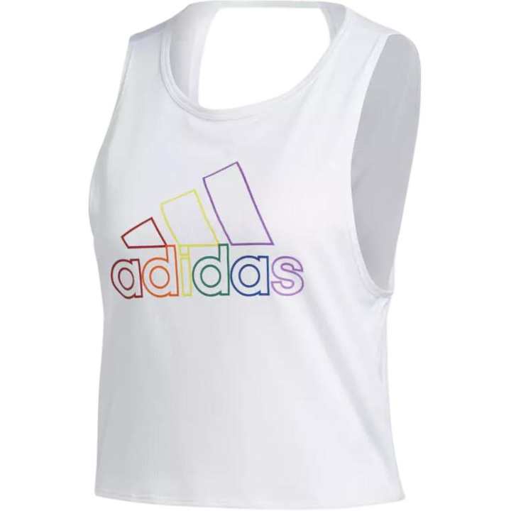 Adidas Adidas Own The Run Pride Sport Vests Women's White