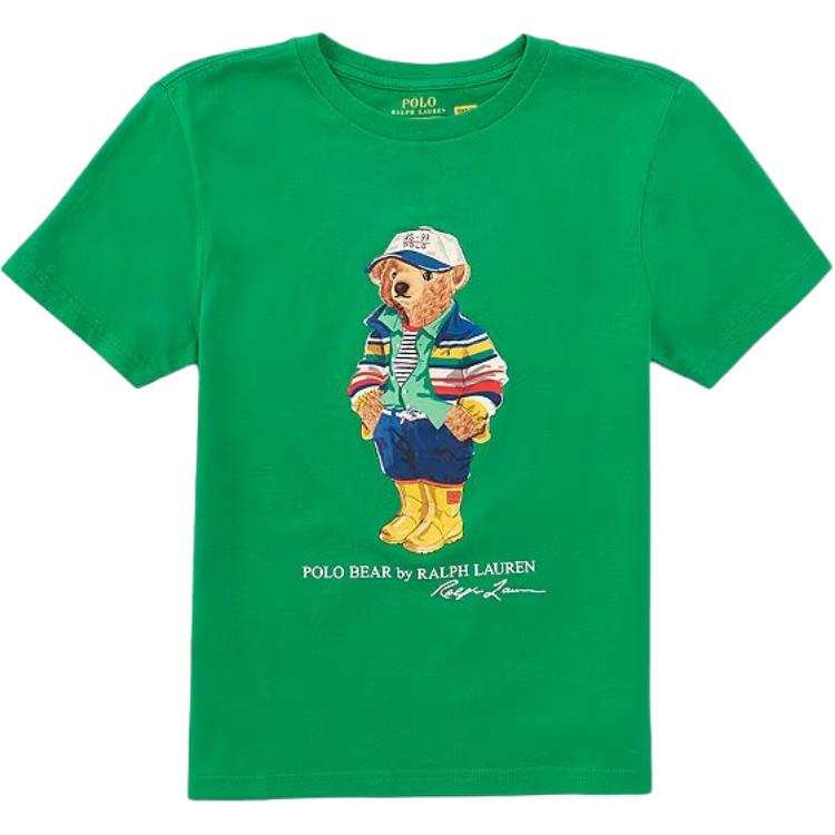 Polo Ralph Lauren T Shirt Green Kids'