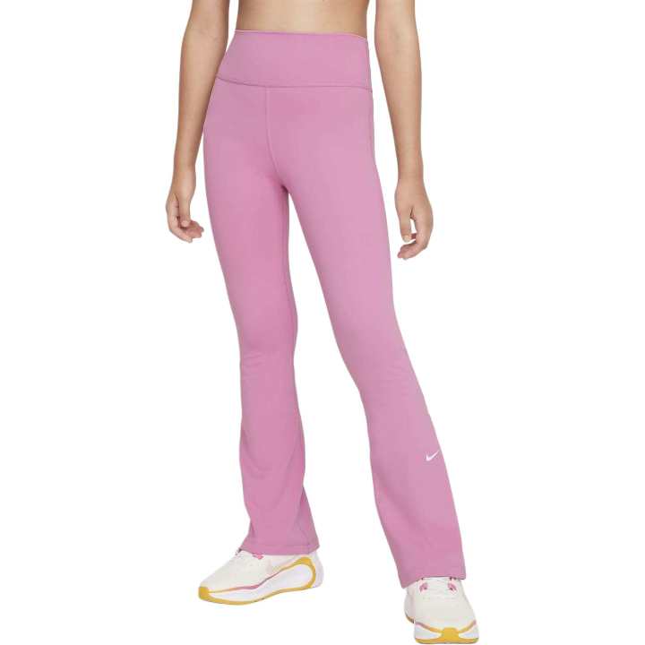 Nike Nike Leggings Dri Fit One Teenagers Mysterious Flamingo Red/White