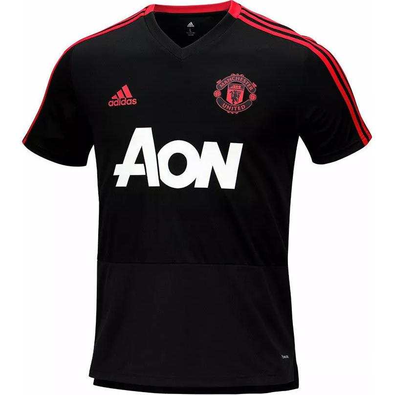 Adidas Adidas T Shirt Manchester United Black Kids'
