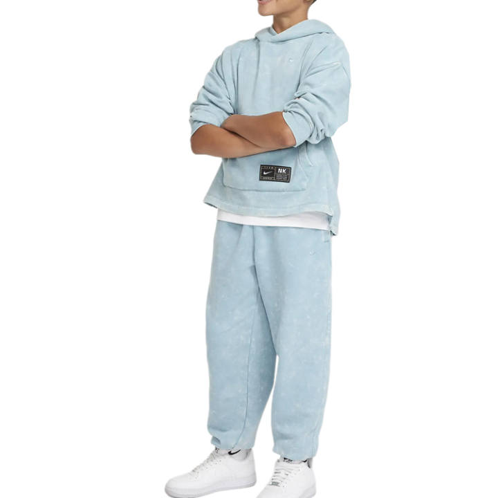 Nike Nike Knitted Sweatpants Denim Blue Turquoise Teenagers