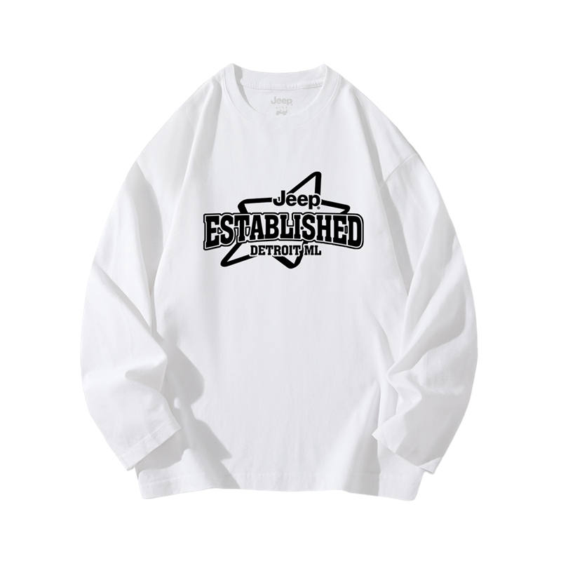 Jeep Grade School T Shirts Crew Neck Moderate