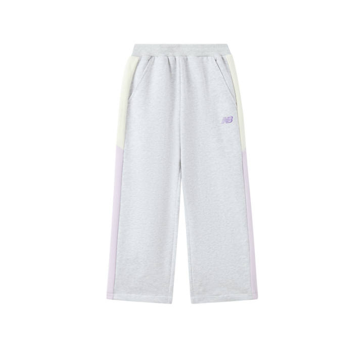 New Balance New Balance Knitted Sweatpants Light Gray Children Aged 3 7 Years Old