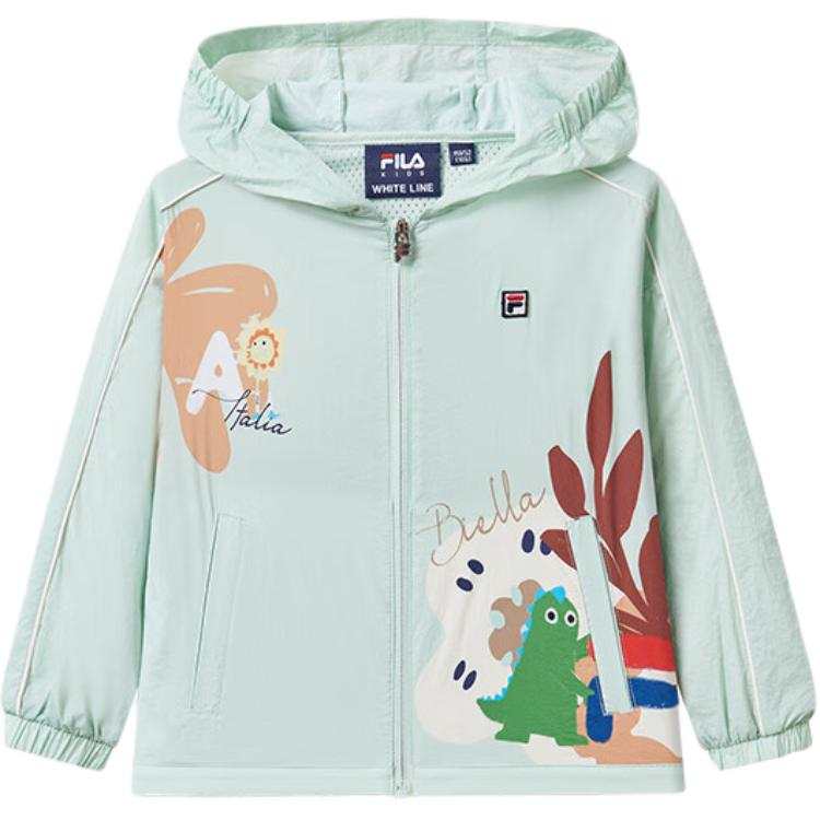 FILA KIDS Outdoor Wear Cypress Green Children Aged 3 7 Years Old