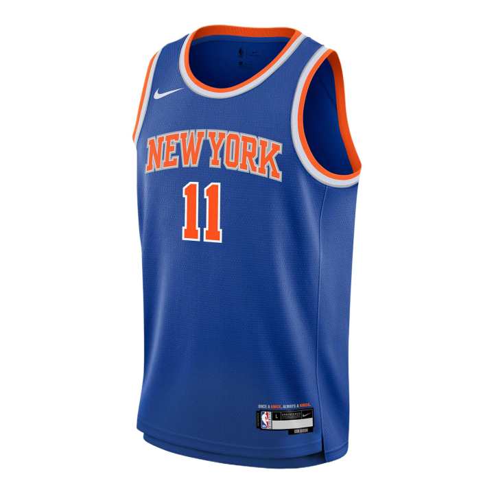 Nike Nike Jalen Brunson New York Knicks 2024/25 Icon Edition Big Kids' Nike Nba Swingman Jersey
