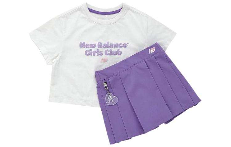 New Balance New Balance Kids Two Piece Skirt Sets Crew Neck Moderate Short