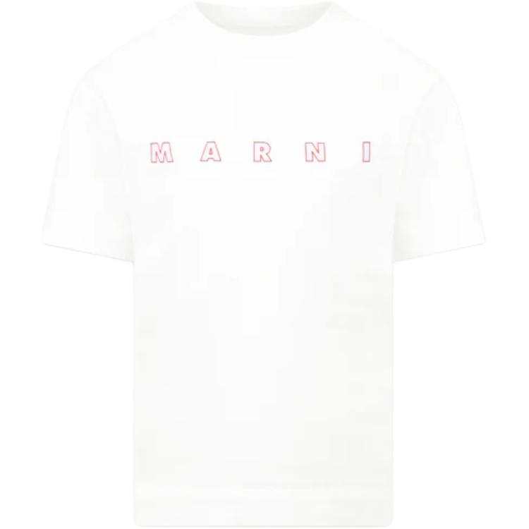 MARNI Kids T Shirts Crew Neck Moderate