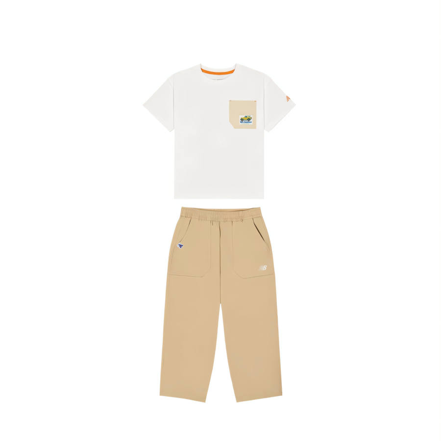New Balance New Balance Casual Sportswear 2 Piece Set White Children Aged 3 7 Years Old
