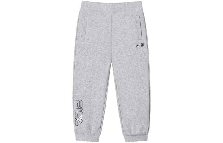 FILA KIDS Knitted Sweatpants Gray Kids'