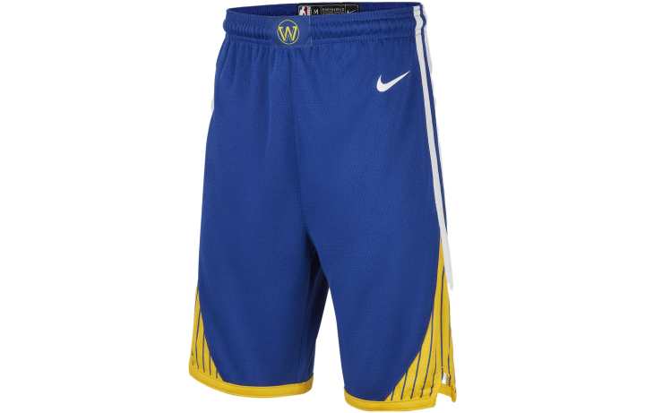 Nike Nike Kids' Apparel NBA Golden State Warriors Icon Edition Kids Shorts Kids' Blue