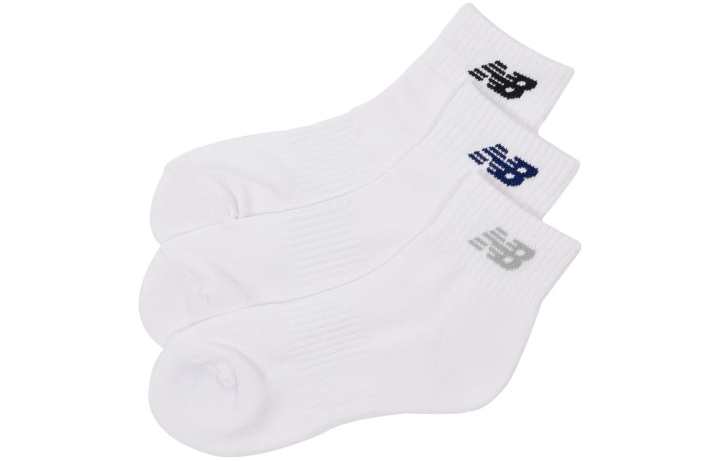 New Balance New Balance Kids Socks 3 Pack White Kids'