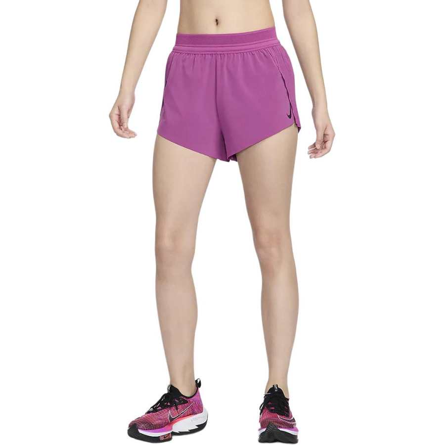 Nike Nike AEROSWIFTDri FIT ADV Sports Shorts Women's Hot Purple Red Black