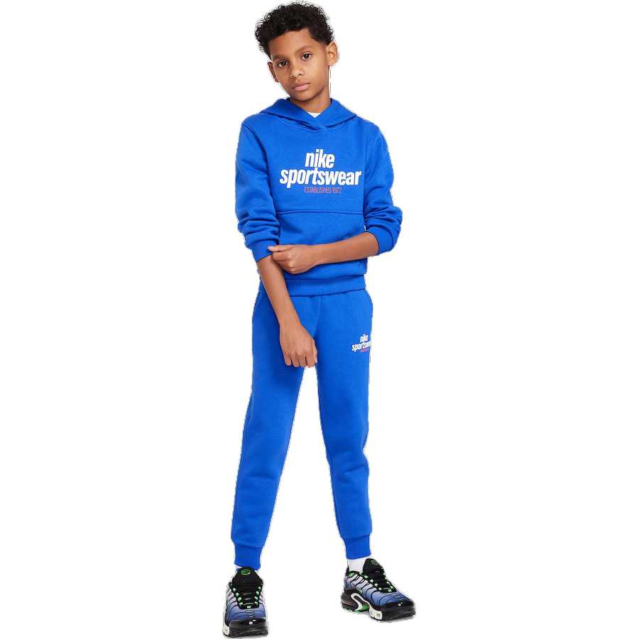 Nike Nike Knitted Sweatpants Sportswear Club Gaming Royal/Gaming Royal/Safety Orange/White Teenagers