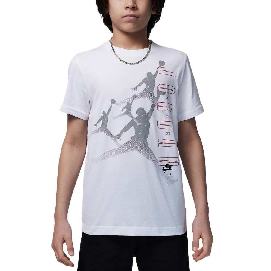 Jordan Jordan Air Jordan 5Jumpman T Shirt SS25 White Teenagers