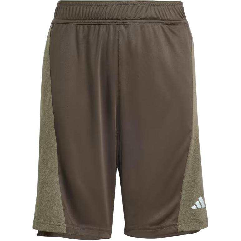 Adidas Adidas AEROREADY Shorts Children Aged 3 7 Years Old Shadow Olive / Tent Green / Reflective Silver