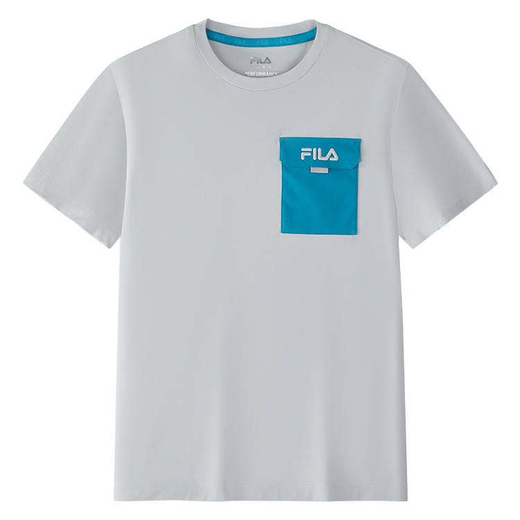 FILA KIDS Outdoor Pocket T Shirt Light Gray Kids'
