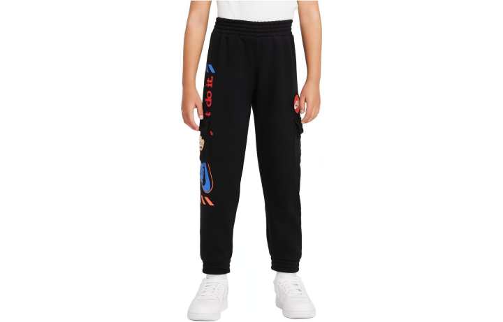 Nike Nike Fleece Lined Soft And Comfortable Casual Knitted Sweatpants Black Kids'