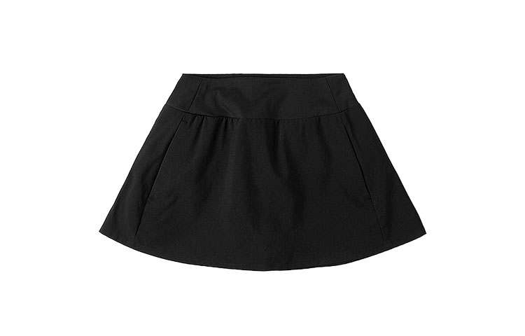 THE NORTH FACE Solid Color Moderate Skirt Kids' Black