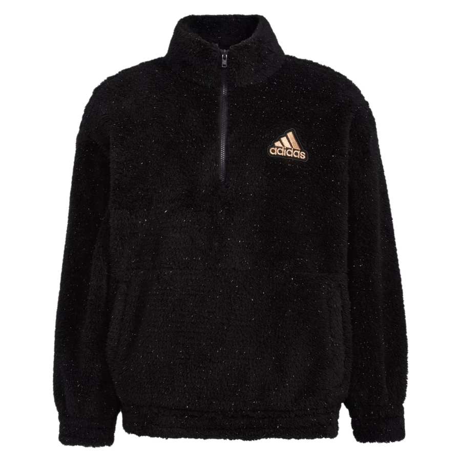 Adidas Adidas Velvet feel Coat Black Teenagers