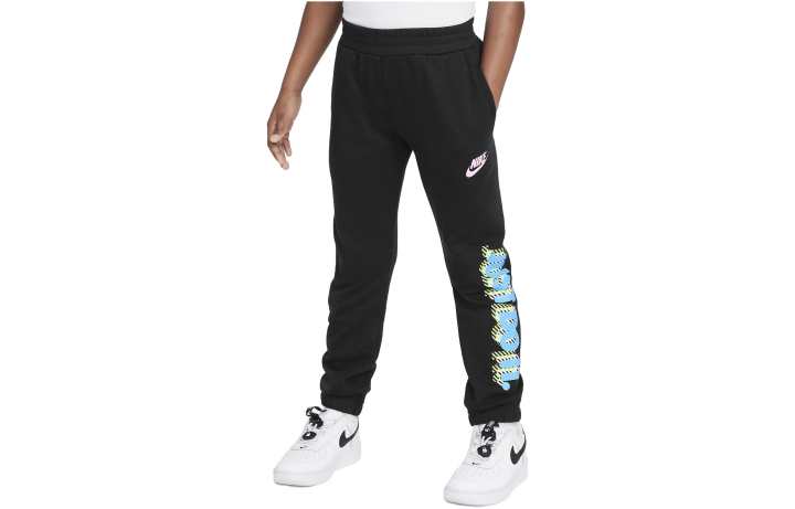 Nike Nike Active Joy French Terry Pants Knitted Sweatpants Black Kids'