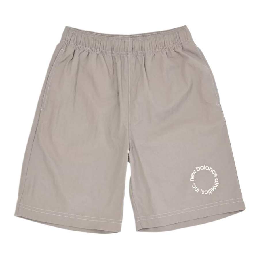 New Balance New Balance Shorts Elastic Waistband, Trendy And Comfortable, Five Quarter Length Kids' Brown