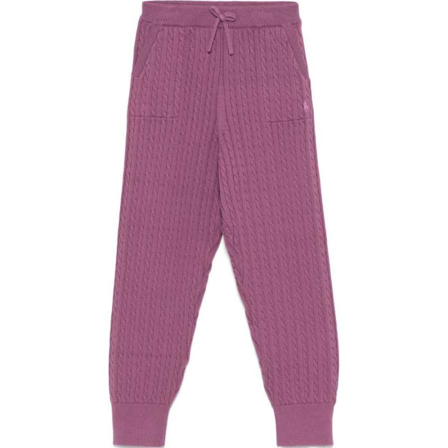 Polo Ralph Lauren Kids' Polo Ralph Lauren Knitted Sweatpants Grape Purple