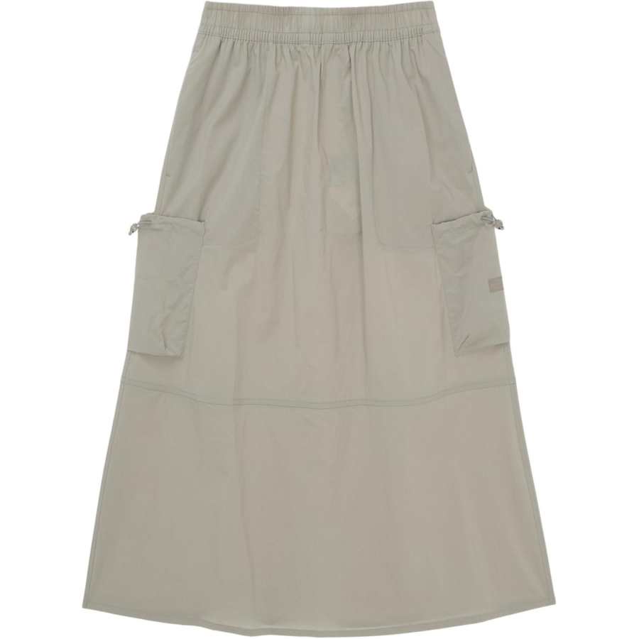 THE NORTH FACE Apparel Collection Casual Long Skirt Women's Gray Beige