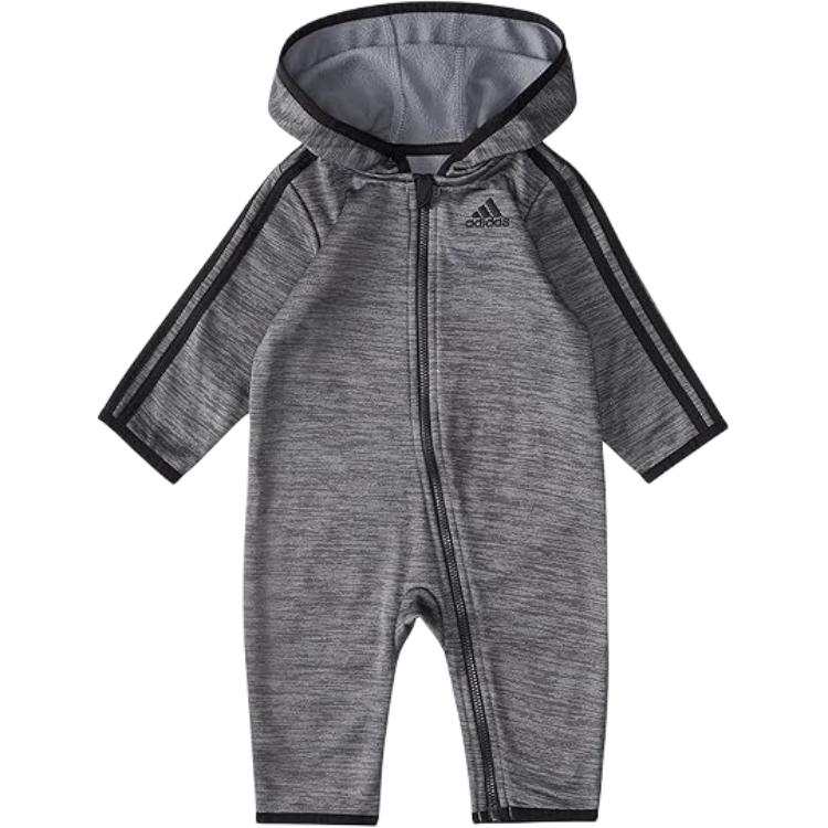 Adidas Adidas Jumpsuit Charcoal Gray Infant And Toddler