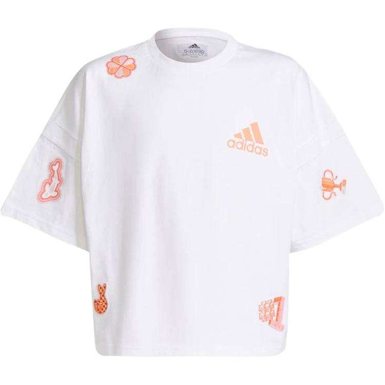 Adidas Adidas Grade School T Shirts Crew Neck Moderate