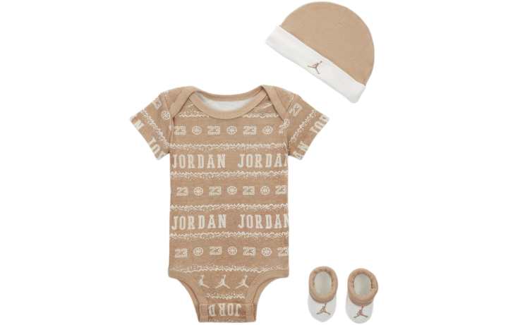 Jordan Jordan Jumpsuit Jordan MJ Kids' Apparel Bodysuit Set 3 Pack Infant And Toddler