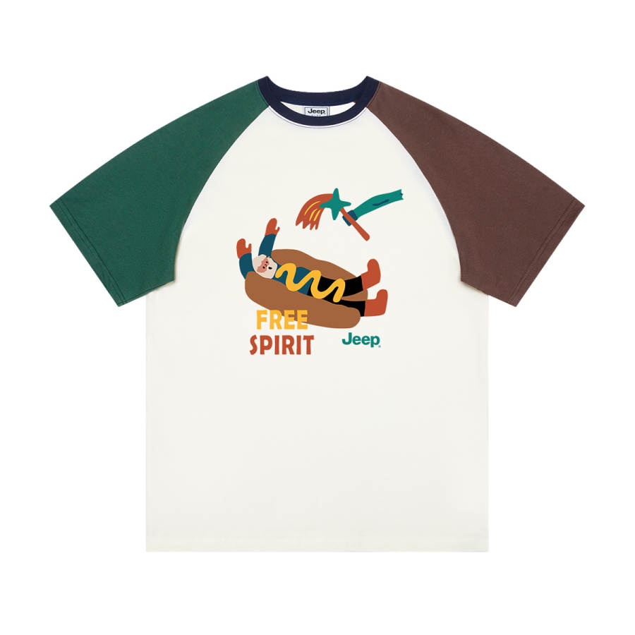 Jeep Grade School T Shirts Crew Neck Moderate