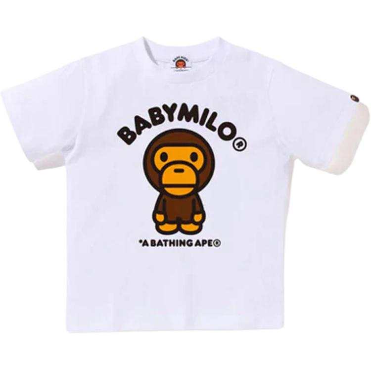 A BATHING APE Kids T Shirts Crew Neck