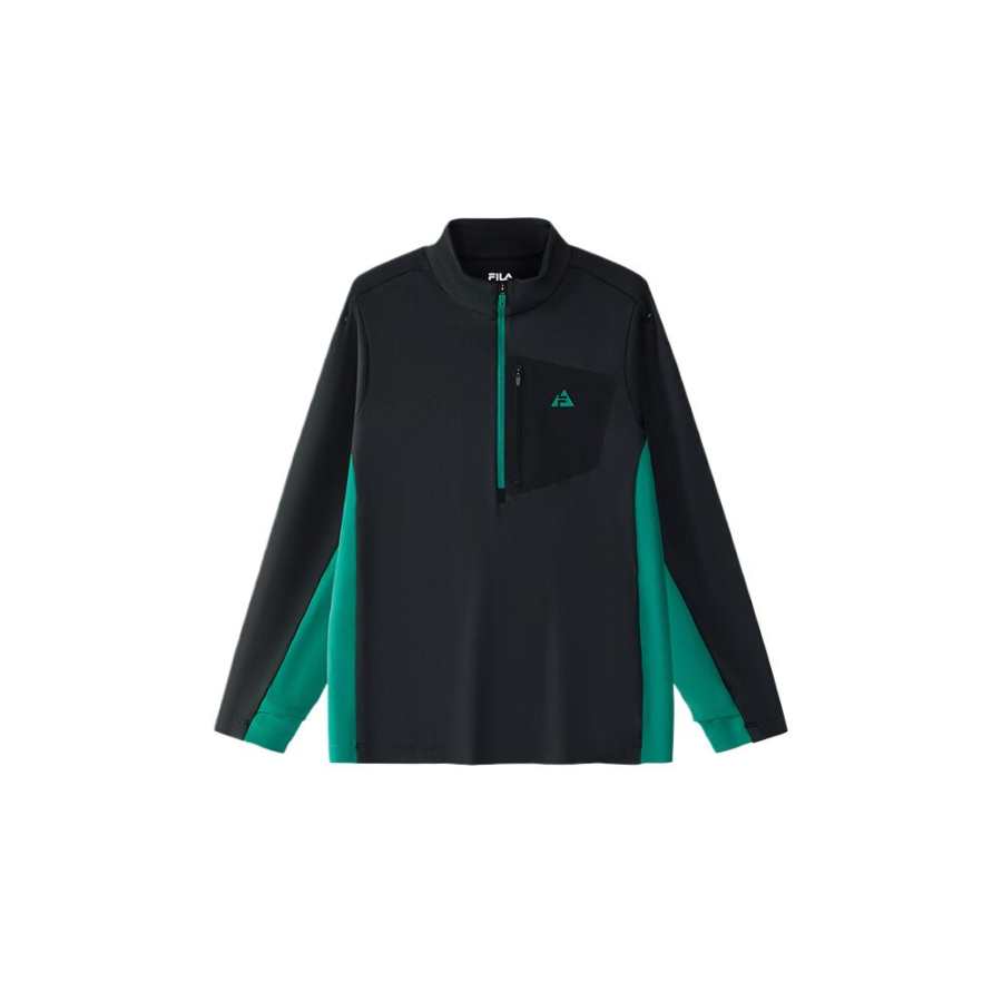 FILA KIDS T Shirt Pitch Black Teenagers