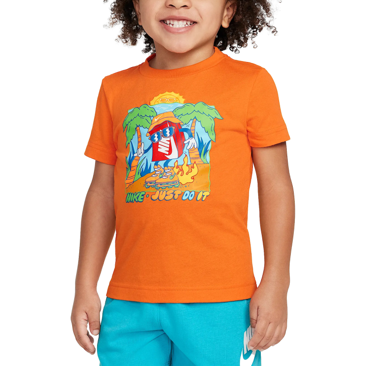 Nike Nike T Shirt Safety Orange Infant And Toddler