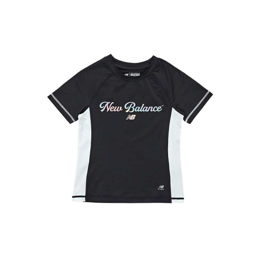 New Balance New Balance T Shirt Black Children Aged 3 7 Years Old