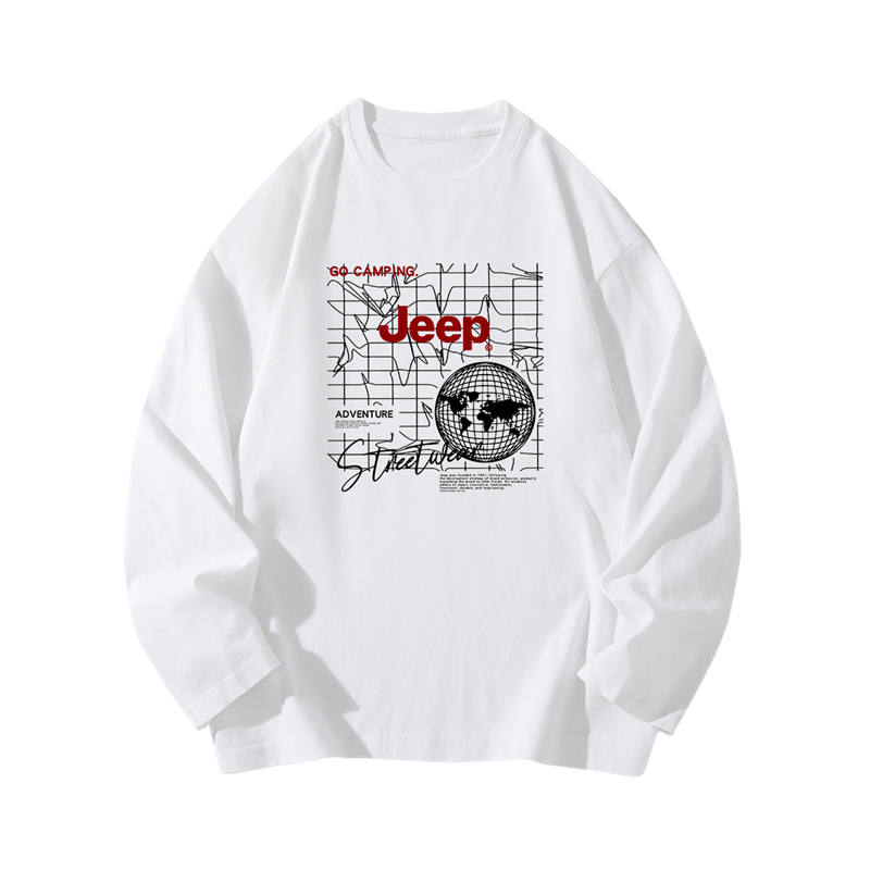 Jeep Grade School T Shirts Crew Neck Moderate