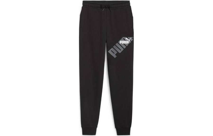 PUMA PUMA Knitted Sweatpants POWER Black Kids'