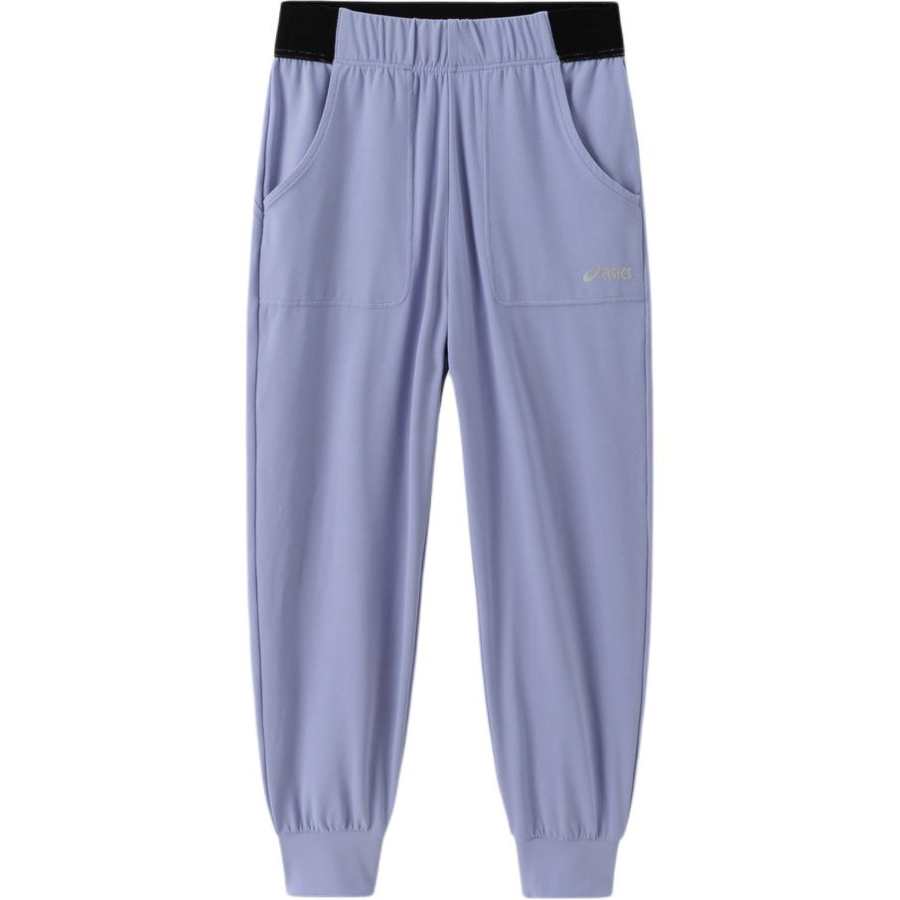 ASICS Knitted Sweatpants Sports Performance Purple Teenagers