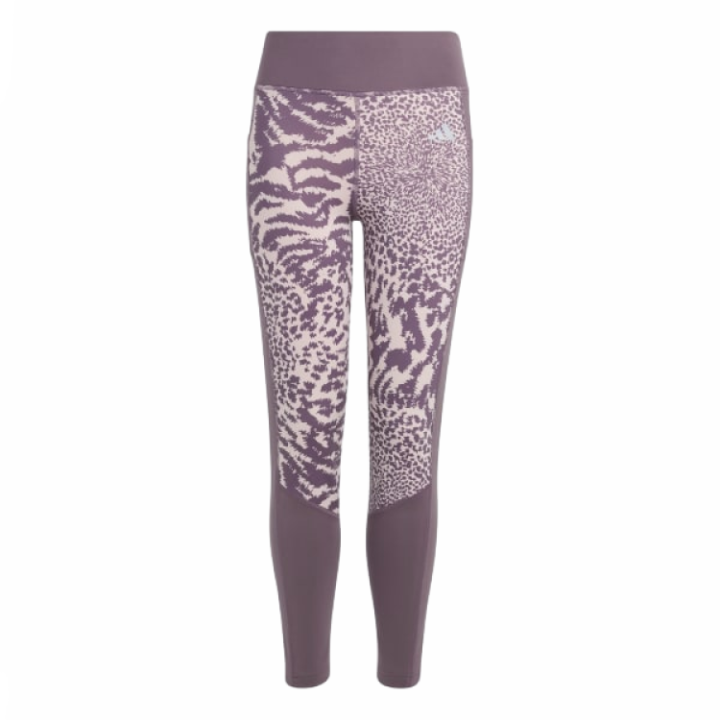 Adidas Adidas Leggings Teenagers Sand Pink/Dark Shadow Fig/Reflective Silver