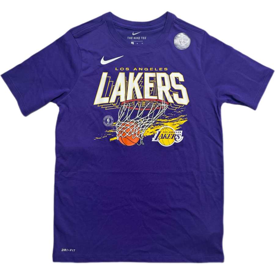 Nike Nike x NBA Los Angeles Lakers T Shirt Purple Kids'