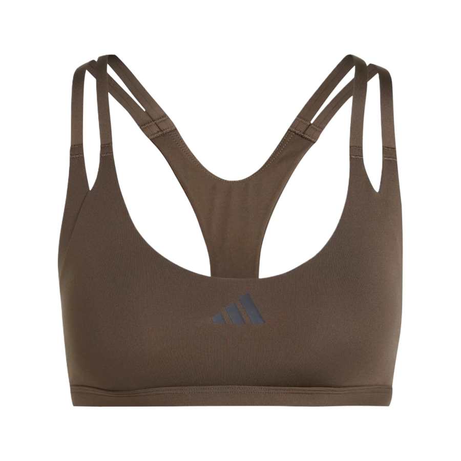 Adidas Adidas Aeroimpact Luxe Sports Underwear Women's Olive Brown