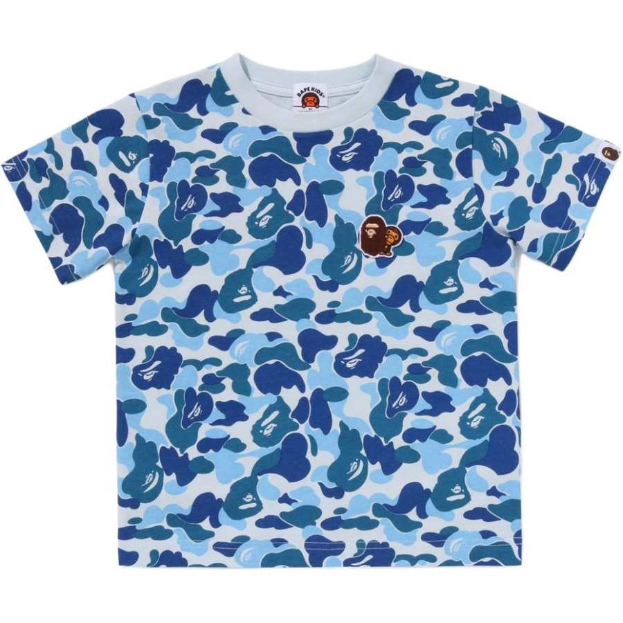 A BATHING APE Kids T Shirts Crew Neck Moderate