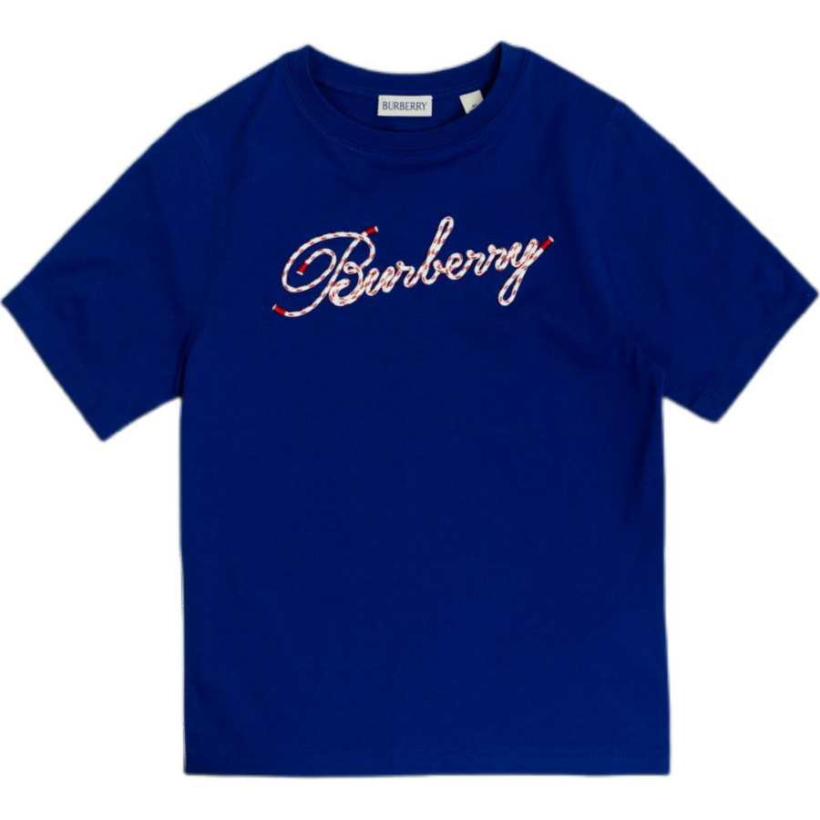 Burberry Kids T Shirts Crew Neck Moderate