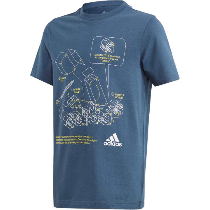 Adidas Adidas Kids T Shirts Crew Neck Moderate