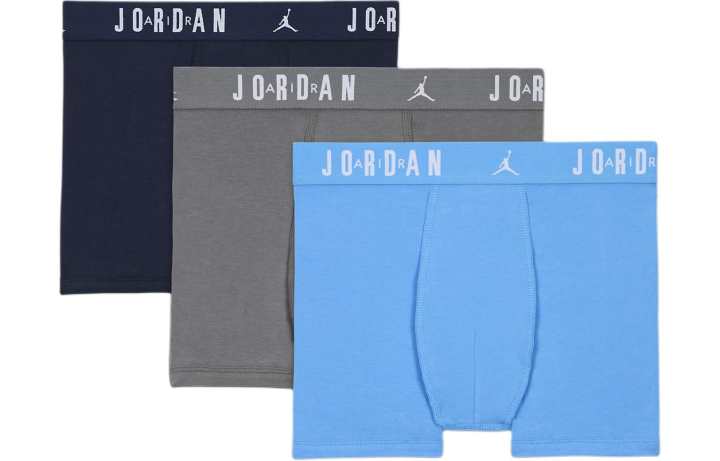 Jordan Jordan Underpants 3 Pack Dark Blue+Gray+Sky Blue Kids'