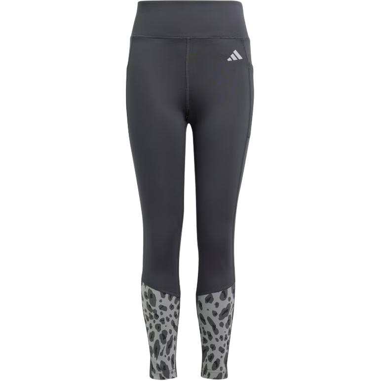 Adidas Adidas Leggings Optime 7/8 Leggings Kids Teenagers Carbon Gray